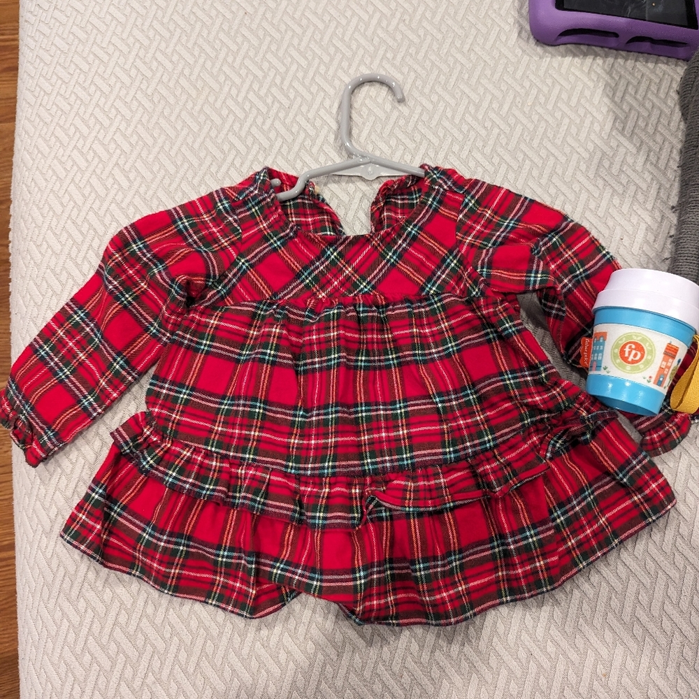 Vineyard vines plaid dress 0-3mo